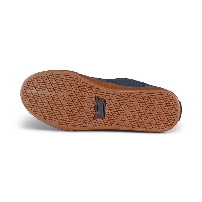 Supra Chino Skate Shoes Navy/Bone/Gum