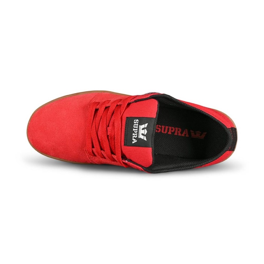 Supra Stacks Ii Skate Shoes Red/Gum