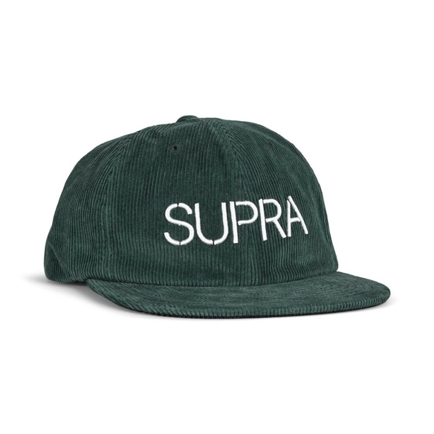 Supra Discord Strapback Cap Evergreen