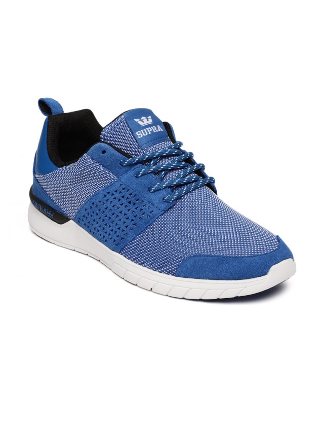 Men Scissor Nubuck Sneakers Supra Blue