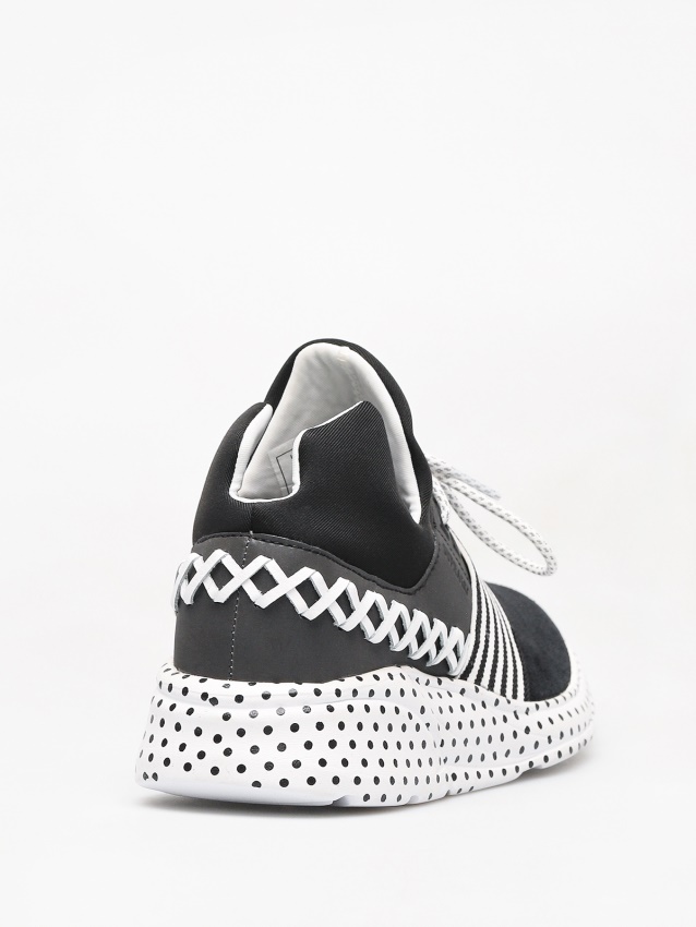 Supra Catori Shoes Wmn Black/White Polka Dot