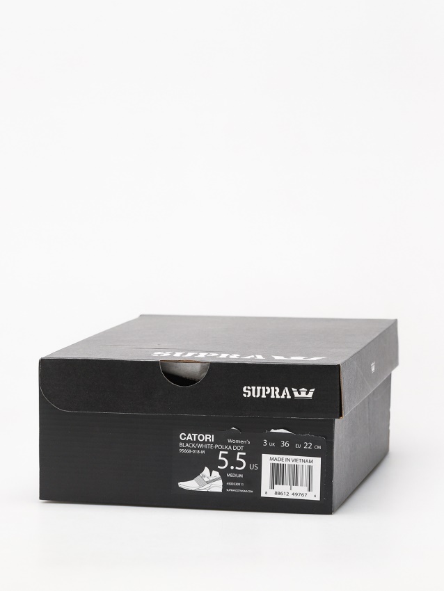 Supra Catori Shoes Wmn Black/White Polka Dot