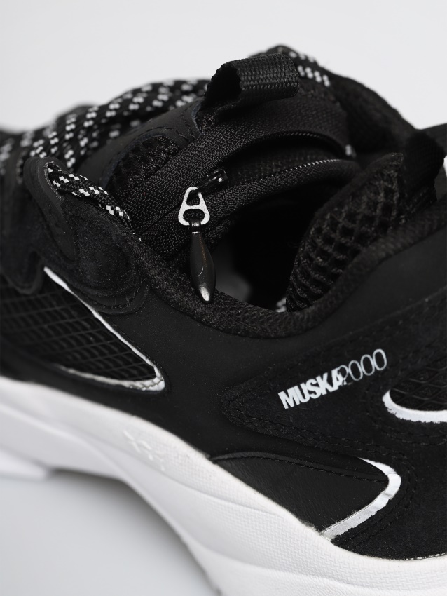 Supra Muska 2000 Shoes Black-White