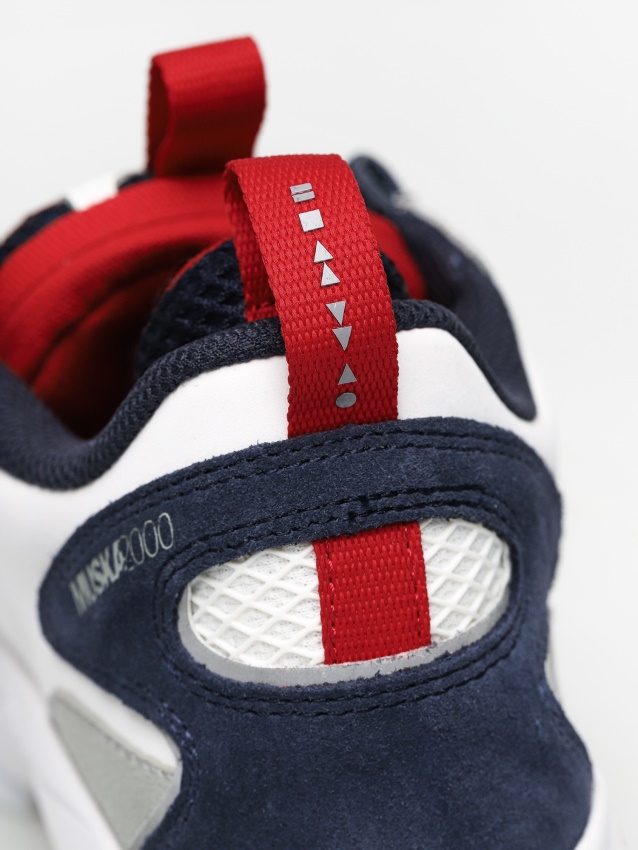 Supra Muska 2000 Shoes White/Navy/Red White
