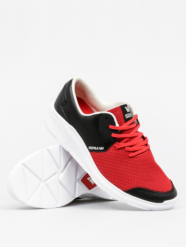 Supra Shoes Noiz Red/Black White