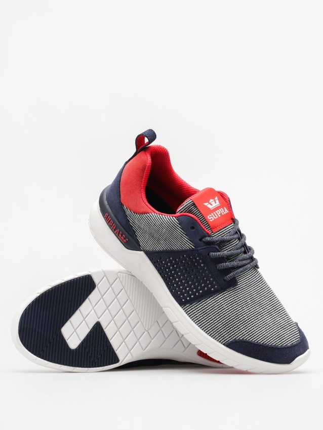 Supra Shoes Scissor Wmn Navy/Red White