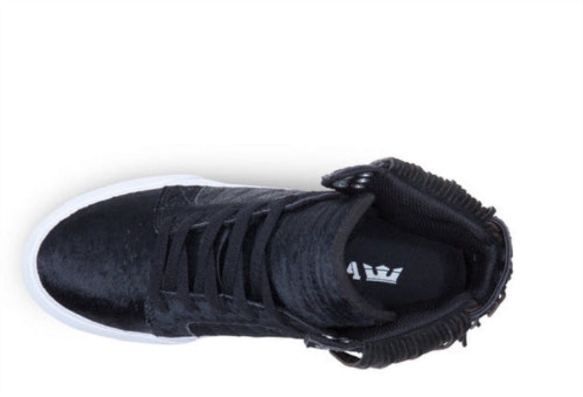 Supra Women'S Skytop Black Zebra White